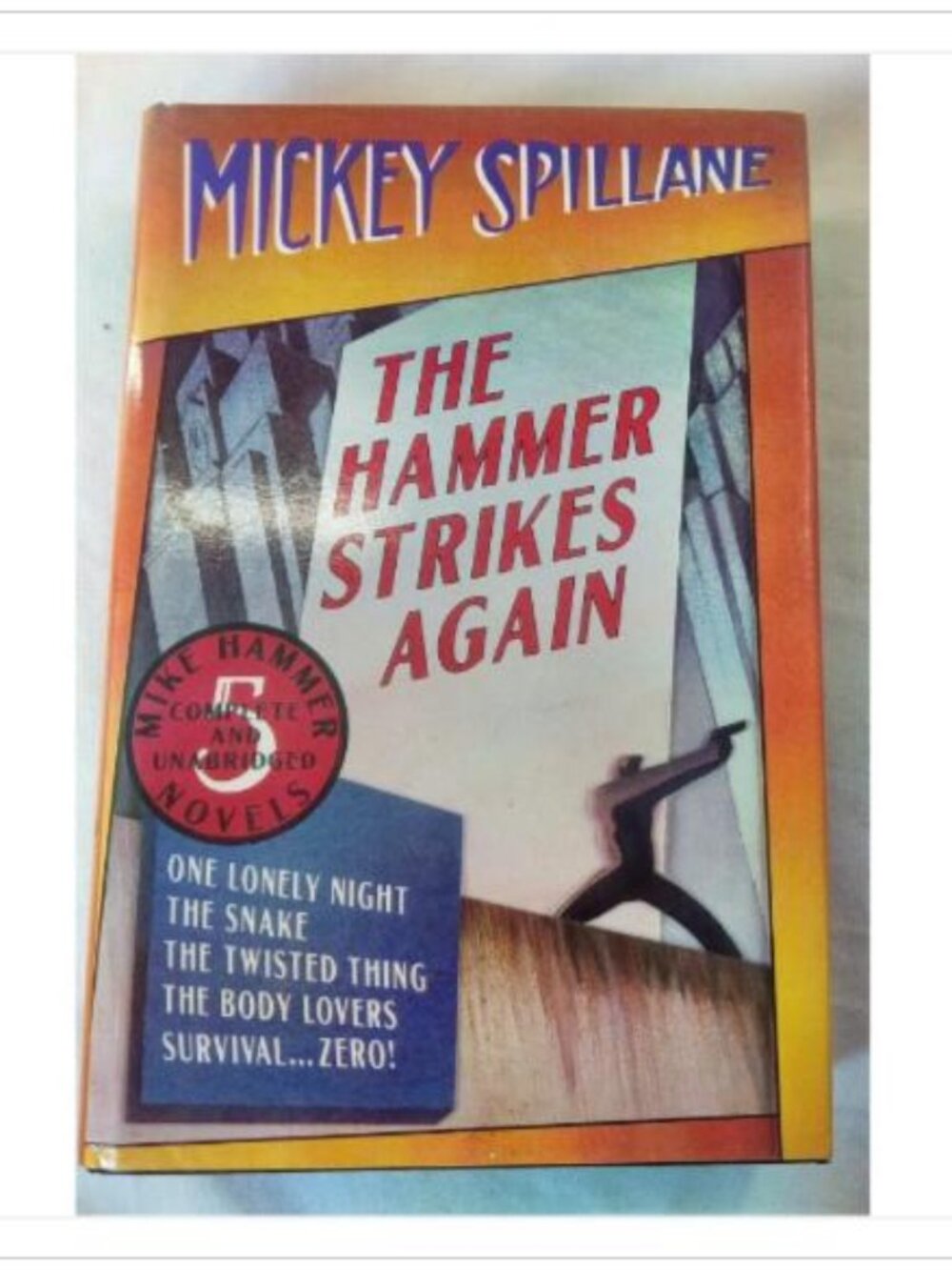 The Hammer Strikes Again 5 Mike Hammer Novels HC